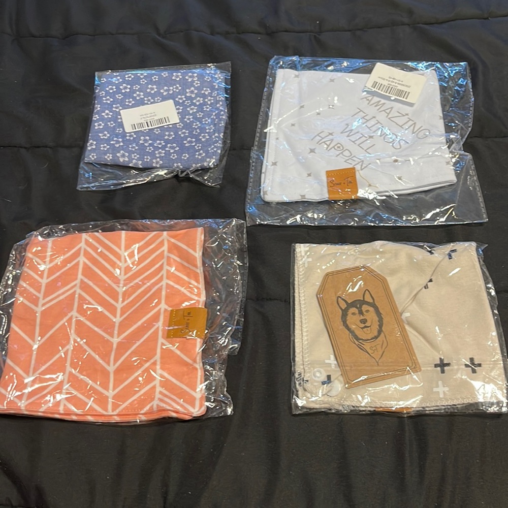 Scarf and tail, dog scarves, various sizes